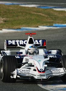 nick heidfeld bmw sauber jerez f1 test 12/2/2008