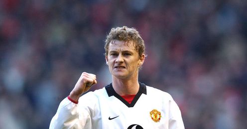 Solskjaer: scored the first Premier League hat-trick by a substitute