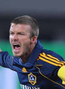 Beckham David LA Galaxy pre-season