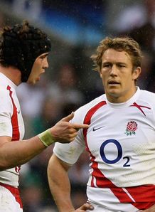 Danny Cipriani with Jonny Wilkinson