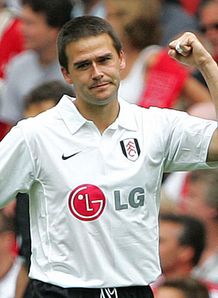 David Healy Arsenal v Fulham