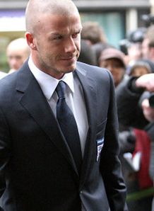 David Beckham Nice Suit