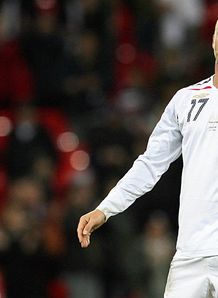 Football England David Beckham Croatia Euro 2007