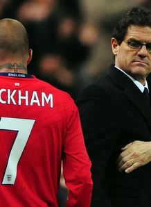 Football International Friendly England France David Beckham Fabio Capello