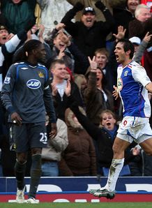 Football Premier League Blackburn Wigan Roque Santa Cruz