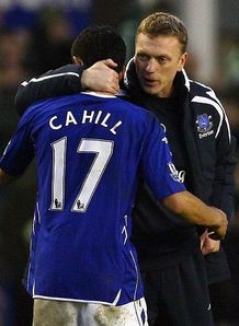 Football Premier League Everton Portsmouth Tim Cahill