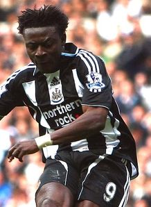 Football Premier League Tottenham Newcastle United Obafemi Martins