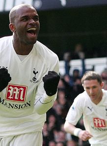 Football Premier League Tottenham Portsmouth Darren Bent