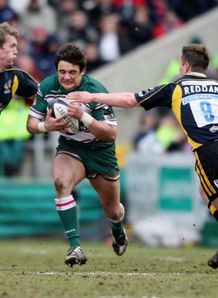 Harry Ellis looks to make a break against the Wasps Harry Ellis looks to make a break against the Wasps