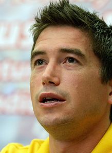 Harry Kewell Australia Socceroos press