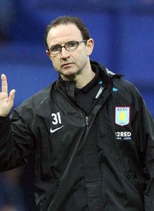 Martin ONeill Aston Villa manager