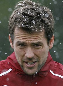 Michael Owen England training