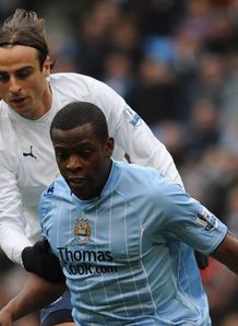Nedum Onuoha Berbatov Tottenham Manchester City Premier League