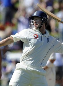 Andrew Strauss century New Zealand v England Napier