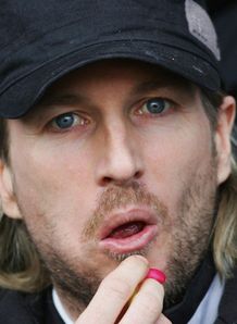 Robbie Savage watches Derby v Sunderland