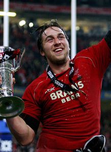 Ryan Jones 6 Nations trophy