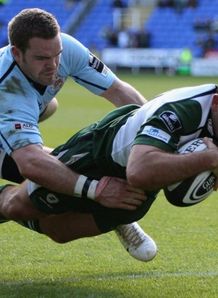 Stuart Mackie Rob Higgitt London Irish Bristol Stuart Mackie Rob Higgitt London Irish Bristol