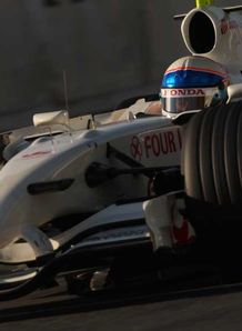 anthony davidson super aguri barcelona test 14/11/2007