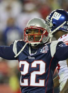New England Patriots Super Bowl February 2008 asante samuel