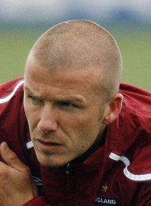 england david beckham training france
