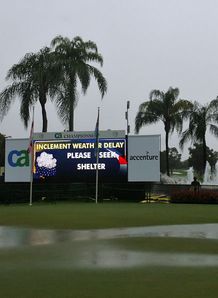 Storms halt Ogilvy charge