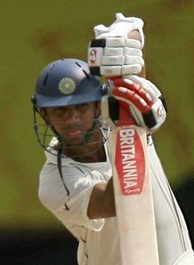 Rahul Dravid India v South Africa 1st Test day four Mar 08