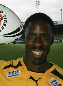 Castleford Tigers dwain chambers March 2008