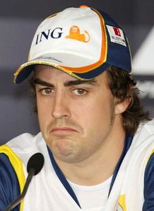 fernando alonso renault 13/3/2008