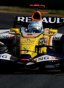 fernando alonso renault australian gp 16/3/2008