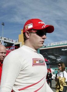 Ferrari Spanish testing kimi raikkonen January 2008