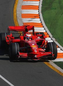 kimi raikkonen ferrari australian gp 16/3/2008