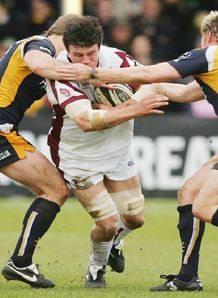 martin Corry stopped v Worcester martin Corry stopped v Worcester