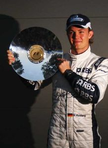 nico rosberg williams 3rd place australian gp 16/3/2008