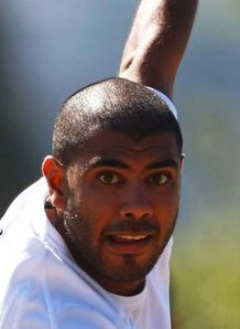 Jeetan Patel New Zealand bowling in the nets