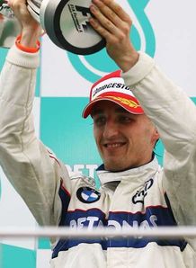 robert kubica bmw sauber 2nd place malaysian gp 23/3/2008