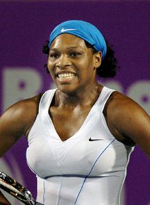 Serena sails into last eight