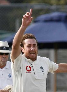 Ryan Sidebottom England v New Zealand 1st Test Mar 05 08