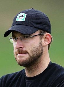 Daniel Vettori New Zealand training Mar 08