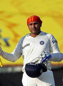 India virender sehwag record knock v South Africa March 2008
