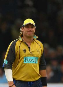 Shane Warne Hampshire Aug 07