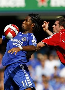 Didier Drogba Liverpool Chelsea Jamie Carragher