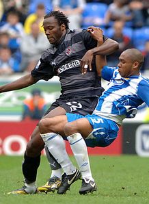 Andre Bikey Reading Premier League Football Wilson Palacios Wigan