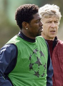 Adebayor blasts exit talk