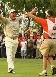 Darren Clarke celeb BMW Asian Open