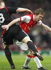 Dirk Kuyt Alex Hleb Champs Lge qtr final