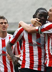 Football Premier League Fulham Sunderland Kenwyne Jones