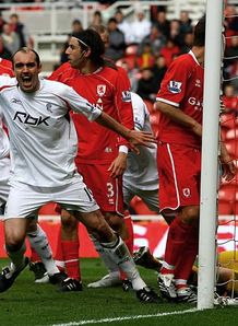 Gavin McCann Bolton Wanders Premier League Middlesbrough
