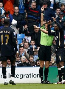 Hermann Hreidarsson Portsmouth Premier League Football Man City