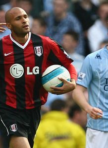 Diomansy Kamara goal celeb Manchester City v Fulham