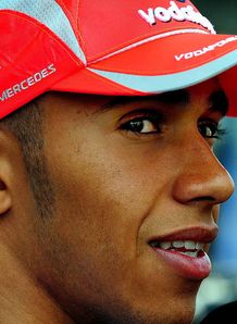Lewis Hamilton Spain 2008